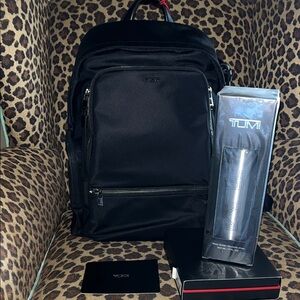 NWT! TUMI Celina Voyageur Backpack with gunmetal accents